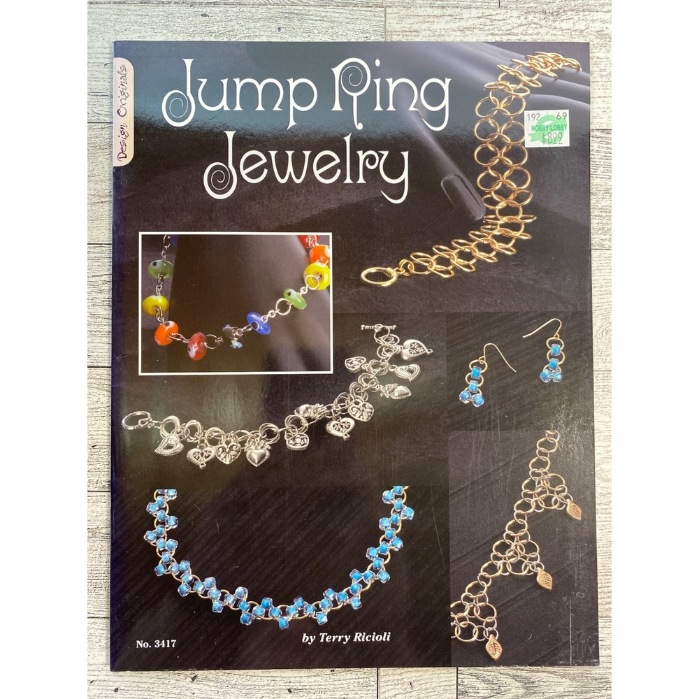 Jump Ring Jewelry Terry Ricioli 2008‎ DIY Craft Instructional Book 3417